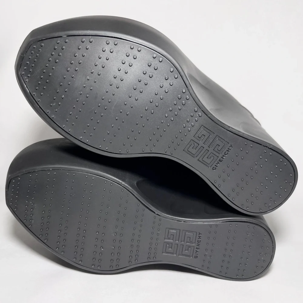 Givenchy Monumental Mallow Wedge Platform Boots in Black - Picture 7 of 7